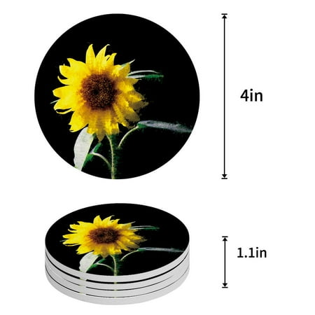 ZHANZZK Succulents Nature Plant Set of 4 Round Coaster for Drinks Absorbent Ceramic Stone Coasters Cup Mat with Cork Base for Home Kitchen Room Coffee Table Bar Decor
ZHANZZK Succulents Nature Plant Set of 4 Round Coaster for Drinks Absorbent Ceramic Stone Coasters Cup Mat with Cork Base for Home Kitchen Room Coffee Table Bar Decor