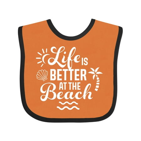 Inktastic Life is Better at the Beach with Sunshine Seashell and Palm Trees Gift Baby Boy or Baby Girl Bib
Inktastic Life is Better at the Beach with Sunshine Seashell and Palm Trees Gift Baby Boy or Baby Girl Bib