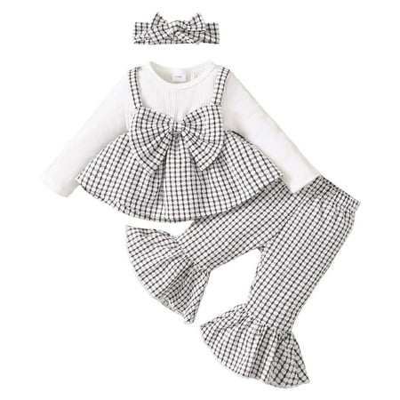 Akiihool Kids Flare Leg Pants Set Girls Fall Outfits Kids Sweatsuit 2 Piece Outfits Long Sleeve Sweatshirt Crop Top Sweatpants Girls Clothing Set (White 12-18 Months)
Akiihool Kids Flare Leg Pants Set Girls Fall Outfits Kids Sweatsuit 2 Piece Outfits Long Sleeve Sweatshirt Crop Top Sweatpants Girls Clothing Set (White 12-18 Months)