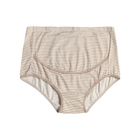 Baywell Women s Maternity Panties High Cut Cotton Over Bump Underwear Brief Skin M-3XL