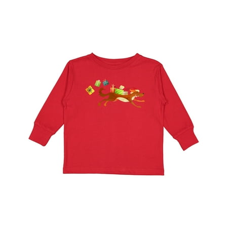 Inktastic Cute Christmas Dog with Gifts Gift Toddler Boy or Toddler Girl Long Sleeve T-Shirt
Inktastic Cute Christmas Dog with Gifts Gift Toddler Boy or Toddler Girl Long Sleeve T-Shirt