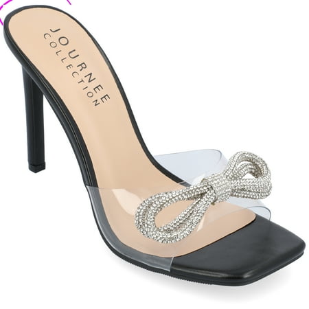 Journee Collection Womens Fenella Tru Comfort Foam High Heel Open Toe Pumps