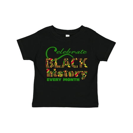 Inktastic Celebrate Black History Every Month Gift Toddler Boy or Toddler Girl T-Shirt
Inktastic Celebrate Black History Every Month Gift Toddler Boy or Toddler Girl T-Shirt