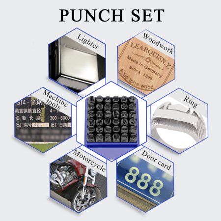 36Pcs Letter Punch Set Number Black 6mm Storage In Box For Leather Wood Labeling Tool
36Pcs Letter Punch Set Number Black 6mm Storage In Box For Leather Wood Labeling Tool