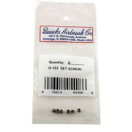 Paasche Screw Set - Pack of 6