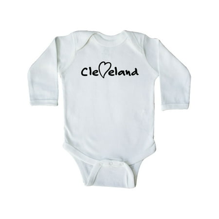Inktastic Cleveland Heart Handwriting Black Gift Baby Boy or Baby Girl Long Sleeve Bodysuit
Inktastic Cleveland Heart Handwriting Black Gift Baby Boy or Baby Girl Long Sleeve Bodysuit