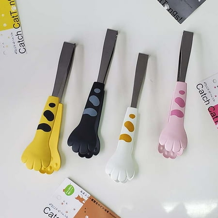 TruPeony Cat Paw Shape Food Tongs Cute Cartoon Meal Tongs Stainless Steel Barbecue Tongs
TruPeony Cat Paw Shape Food Tongs Cute Cartoon Meal Tongs Stainless Steel Barbecue Tongs