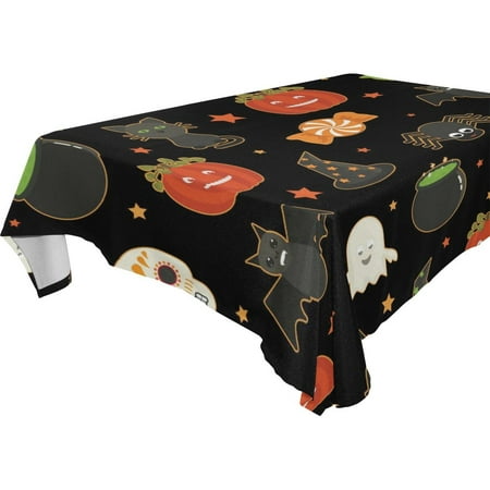 POPCreation Skull Cat Bat Tablecloths Pumpkin Carving Table Top Decoration 60x120 inches
POPCreation Skull Cat Bat Tablecloths Pumpkin Carving Table Top Decoration 60x120 inches