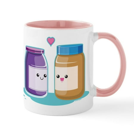 CafePress - Peanut Butter And Jelly Mug - 11 oz Ceramic Mug - Novelty Coffee Tea Cup
CafePress - Peanut Butter And Jelly Mug - 11 oz Ceramic Mug - Novelty Coffee Tea Cup