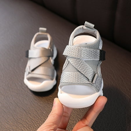 YOHOME Clearance Gift!Sandals Anti-Kick Toddler Shoes Summer Baby Beach Shoes Toddler Shoes Gray 16
YOHOME Clearance Gift!Sandals Anti-Kick Toddler Shoes Summer Baby Beach Shoes Toddler Shoes Gray 16