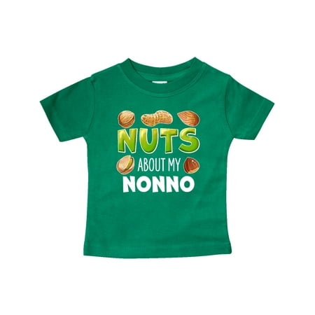 Inktastic Nuts About My Nonno Peanut Almond Pistachio Gift Baby Boy or Baby Girl T-Shirt
Inktastic Nuts About My Nonno Peanut Almond Pistachio Gift Baby Boy or Baby Girl T-Shirt