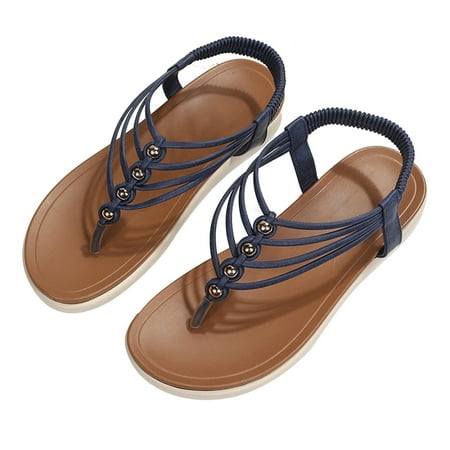 Yoslce Slippers for Women Wedge Slide Slippers Women Ladies Outdoor Slippers Pearl Chain Soft Sole Blue 35
Yoslce Slippers for Women Wedge Slide Slippers Women Ladies Outdoor Slippers Pearl Chain Soft Sole Blue 35