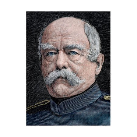 Bismarck, Otto-Leopold (1815-1898). Print Wall Art By Tarker