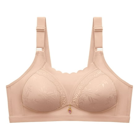 Plus Size Bras For Women Large Bust Wirefree Hook Adjustable Straps Push Up Bras Breathable Floral Printed Bralettes Minimizer Full Coverage Everyday Underwear For Women Khaki5 L
Plus Size Bras For Women Large Bust Wirefree Hook Adjustable Straps Push Up Bras Breathable Floral Printed Bralettes Minimizer Full Coverage Everyday Underwear For Women Khaki5 L