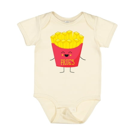 Inktastic Cute Kawaii French Fries Gift Baby Boy or Baby Girl Bodysuit