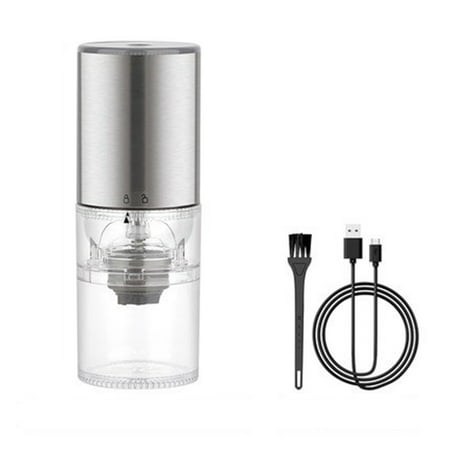 Coffee Grinder Machine USB Portable Electric Spice Mill Coffee Grinder Maker Cafe Coffee Grinder Electric New Silver
Coffee Grinder Machine USB Portable Electric Spice Mill Coffee Grinder Maker Cafe Coffee Grinder Electric New Silver