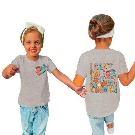 Baby Deals!Toddler Girl Clothes Clearance YANHAIGONG Summer Baby Tops Clearance Toddler Baby Boys Girl Comfortable Solid Color Print Short Sleeve Cotton T-shirt Top 3-14 Years
Baby Deals!Toddler Girl Clothes Clearance YANHAIGONG Summer Baby Tops Clearance Toddler Baby Boys Girl Comfortable Solid Color Print Short Sleeve Cotton T-shirt Top 3-14 Years