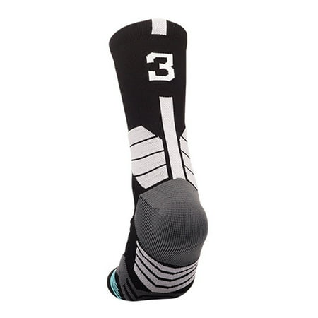 1Pc Middle Socks Sweat Absorption Ribbing Mouth Number Design High Elasticity Basketball Socks for Sport D Black pinshui
1Pc Middle Socks Sweat Absorption Ribbing Mouth Number Design High Elasticity Basketball Socks for Sport D Black pinshui