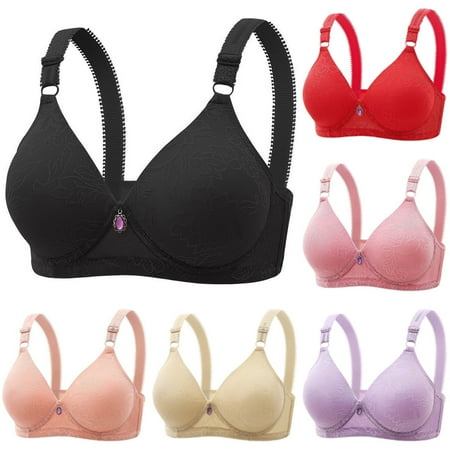 Patlollav Ladies Bras Womans Solid Color Comfortable Hollow Out Perspective Bra Underwear No Rims
Patlollav Ladies Bras Womans Solid Color Comfortable Hollow Out Perspective Bra Underwear No Rims