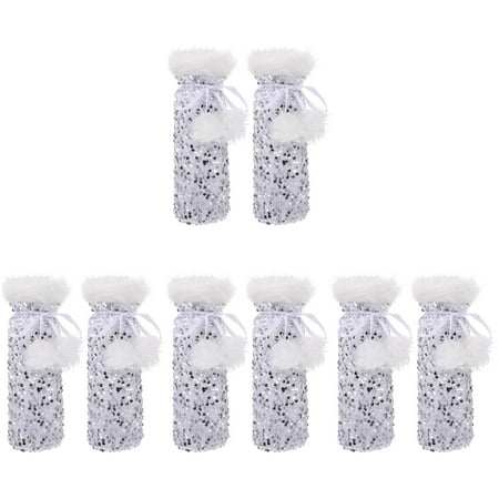 BESTONZON 8 Pcs Festival Winebottle Bag Creative Bottle Pouch Party Winebottle Cover Christmas Bottle Protector
BESTONZON 8 Pcs Festival Winebottle Bag Creative Bottle Pouch Party Winebottle Cover Christmas Bottle Protector