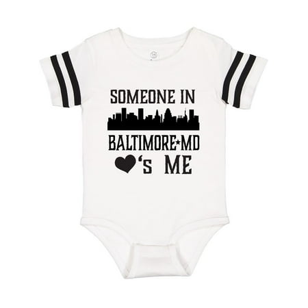 Inktastic Baltimore Maryland Someone Loves Me Skyline Gift Baby Boy or Baby Girl Bodysuit
Inktastic Baltimore Maryland Someone Loves Me Skyline Gift Baby Boy or Baby Girl Bodysuit