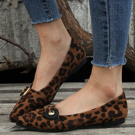 Cathalem Leopard Print Ladies Casual Shoes Women Shoes Single Shoes Pointed Toe Work Shoes Leather Shoes Women Casual Brown 6
Cathalem Leopard Print Ladies Casual Shoes Women Shoes Single Shoes Pointed Toe Work Shoes Leather Shoes Women Casual Brown 6