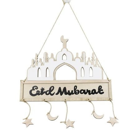BESTHUA Eid Mubarak Decor - Wooden Table Pendant Hang On Wall Door Muslim Islamic Festival Ornaments Eid Al-adha Ramadan Gifts Home Decor
BESTHUA Eid Mubarak Decor - Wooden Table Pendant Hang On Wall Door Muslim Islamic Festival Ornaments Eid Al-adha Ramadan Gifts Home Decor