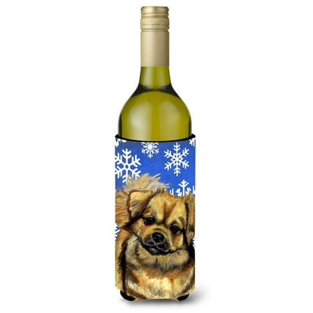 Tibetan Spaniel Winter Snowflakes Holiday Wine Bottle Beverage Insulator Beverage Insulator Hugger
Tibetan Spaniel Winter Snowflakes Holiday Wine Bottle Beverage Insulator Beverage Insulator Hugger