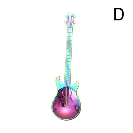 Guitar Shaped Love Coffee Spoon Teaspoon Children Spoon Beautiful 7 Colors Coffee Tea Use Kitchen Spoon Stainless Steel BEST
Guitar Shaped Love Coffee Spoon Teaspoon Children Spoon Beautiful 7 Colors Coffee Tea Use Kitchen Spoon Stainless Steel BEST