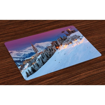 Ambesonne Winter Place Mats Set of 4 Majestic Sunrice Ski Standard Size Multicolor
Ambesonne Winter Place Mats Set of 4 Majestic Sunrice Ski Standard Size Multicolor