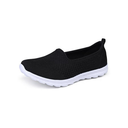 Eloshman Women Sneakers Casual Flats Mesh Comfort Shoes Work Wide Width Slip On Walking Shoe Lightweight Black 5
Eloshman Women Sneakers Casual Flats Mesh Comfort Shoes Work Wide Width Slip On Walking Shoe Lightweight Black 5