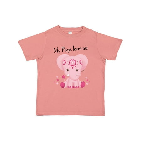 Inktastic Aditi My Papa loves me Pink Elephant beautiful Gift Toddler Toddler Girl T-Shirt
Inktastic Aditi My Papa loves me Pink Elephant beautiful Gift Toddler Toddler Girl T-Shirt