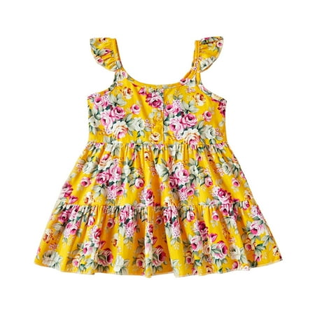 Fashion Baby Girl Dresses Kids Girls Toddler Beach Floral Flower Prints Sleeveless Princess Girls Dress Cloths
Fashion Baby Girl Dresses Kids Girls Toddler Beach Floral Flower Prints Sleeveless Princess Girls Dress Cloths