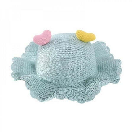 Clearance Baby Girls Children Summer Two - Color Love Woven Wave Comfortable Soft Sunshade Straw Hat Suit Outdoor Picnic
Clearance Baby Girls Children Summer Two - Color Love Woven Wave Comfortable Soft Sunshade Straw Hat Suit Outdoor Picnic