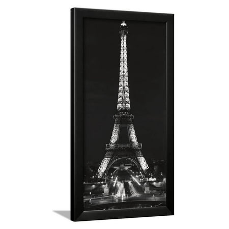 Tour Eiffel la Nuit Framed Print Wall Art By Alan Blaustein