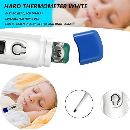 ERTUTUYI Soft Child Adult Body Digital LCD Thermometer Temperature Silica gel Measurement White
ERTUTUYI Soft Child Adult Body Digital LCD Thermometer Temperature Silica gel Measurement White