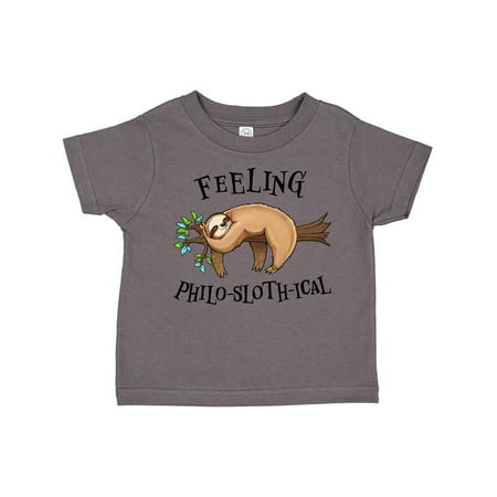 Inktastic Feeling Philo-Sloth-ical- cute and funny sloth on a tree branch Gift Toddler Boy or Toddler Girl T-Shirt
Inktastic Feeling Philo-Sloth-ical- cute and funny sloth on a tree branch Gift Toddler Boy or Toddler Girl T-Shirt
