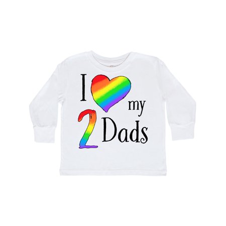 Inktastic I Love my Two Dads- Pride Rainbow Heart Gift Toddler Boy or Toddler Girl Long Sleeve T-Shirt
Inktastic I Love my Two Dads- Pride Rainbow Heart Gift Toddler Boy or Toddler Girl Long Sleeve T-Shirt
