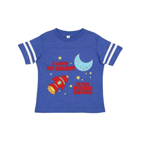Inktastic I Love My Granny to the Moon and Back Gift Toddler Boy or Toddler Girl T-Shirt
Inktastic I Love My Granny to the Moon and Back Gift Toddler Boy or Toddler Girl T-Shirt