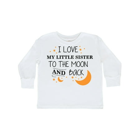 Inktastic I Love My Little Sister To The Moon and Back Gift Toddler Boy or Toddler Girl Long Sleeve T-Shirt
Inktastic I Love My Little Sister To The Moon and Back Gift Toddler Boy or Toddler Girl Long Sleeve T-Shirt