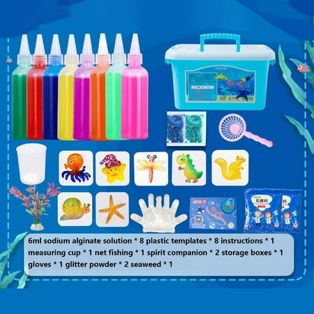 Water Spirit Water Animal Bead Kit 2023 Creative 3D Gel DIY Shaped Hand Made Water Spirit Toy DIY Marine Creature Toy Children s Birthday Gift(60ml) on Clearance sale
Water Spirit Water Animal Bead Kit 2023 Creative 3D Gel DIY Shaped Hand Made Water Spirit Toy DIY Marine Creature Toy Children s Birthday Gift(60ml) on Clearance sale