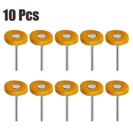 Leke 10pcs Cloth Polishing Wheel Rotary Tool Accessory Buffing Pad for Jewelry Metal
Leke 10pcs Cloth Polishing Wheel Rotary Tool Accessory Buffing Pad for Jewelry Metal