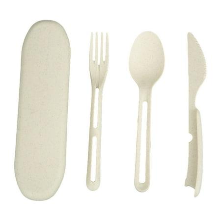 BKFYDLS Camping Essentials Wheats Straw Cutlery Knife Fork And Spoon Set Camping Creative Three-piece Set 3-in-1 Combination Set on Clearance
BKFYDLS Camping Essentials Wheats Straw Cutlery Knife Fork And Spoon Set Camping Creative Three-piece Set 3-in-1 Combination Set on Clearance