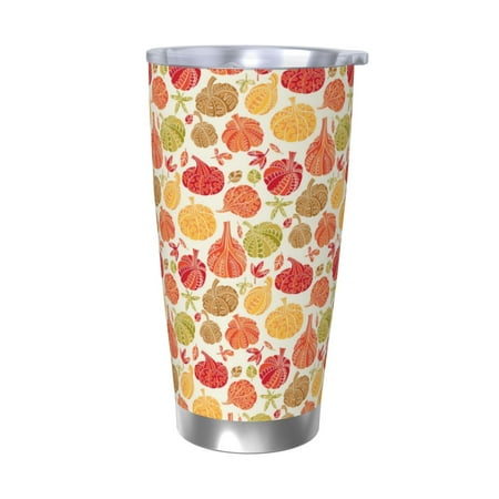 Qekee Cute Colorful Pumpkins Print 20OZ Car Cup Stainless Steel Vacuum Insulated Tumbler Tumbler Cup With Lid And Straw Travel Coffee Mug-Without Straw
Qekee Cute Colorful Pumpkins Print 20OZ Car Cup Stainless Steel Vacuum Insulated Tumbler Tumbler Cup With Lid And Straw Travel Coffee Mug-Without Straw