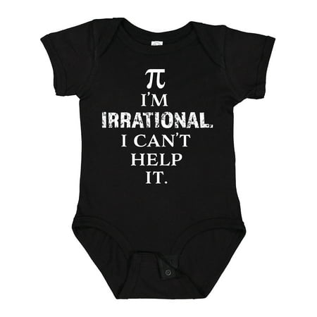 Inktastic I m Irrational. I Can t Help It- for Pi Day Gift Baby Boy or Baby Girl Bodysuit
Inktastic I m Irrational. I Can t Help It- for Pi Day Gift Baby Boy or Baby Girl Bodysuit