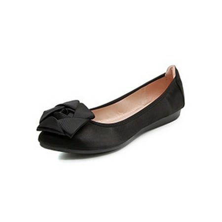 Wazshop Ladies Loafers Non-slip Flats Slip On Flat Shoes Casual Comfort Boat Shoe Women Flower Design Fashion Black Satin Upper 6
Wazshop Ladies Loafers Non-slip Flats Slip On Flat Shoes Casual Comfort Boat Shoe Women Flower Design Fashion Black Satin Upper 6