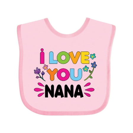 Inktastic I Love You Nana with Flowers Gift Baby Girl Bib
Inktastic I Love You Nana with Flowers Gift Baby Girl Bib