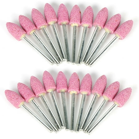 20Pcs Abrasive Mounted Stone for Accessories Grinding Stone Wheel Head for Rotary Tools -Shape Pink
20Pcs Abrasive Mounted Stone for Accessories Grinding Stone Wheel Head for Rotary Tools -Shape Pink
