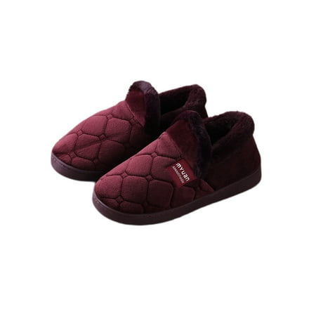Crocowalk Men Winter Slippers Diamond Plush Slipper Slip On House Shoes Breathable Lined Moccasins Women Anti-Slip Oval Toe Comfort Bootie Dark Purple 7-7.5
Crocowalk Men Winter Slippers Diamond Plush Slipper Slip On House Shoes Breathable Lined Moccasins Women Anti-Slip Oval Toe Comfort Bootie Dark Purple 7-7.5