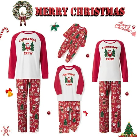 Christmas Family Matching Pajamas Sets Xmas Tree Santa Print Tops Pants Holiday Sleepwear Loungewear Jammies Pjs Outfit
Christmas Family Matching Pajamas Sets Xmas Tree Santa Print Tops Pants Holiday Sleepwear Loungewear Jammies Pjs Outfit